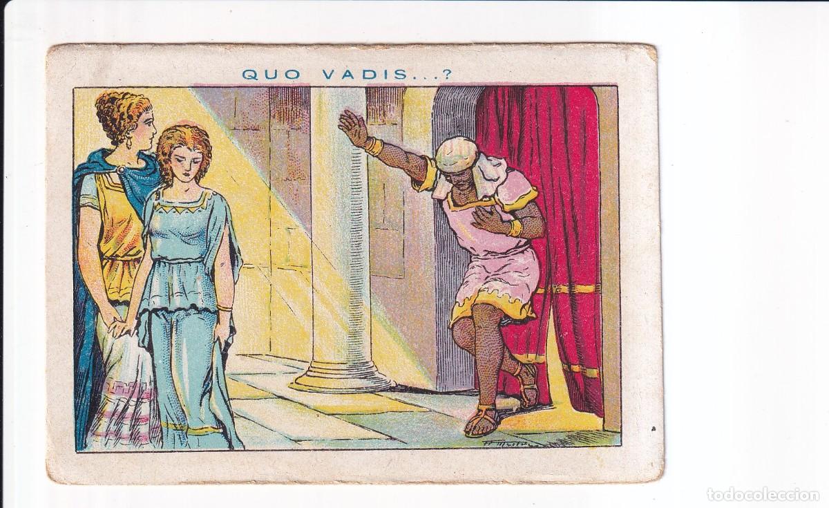 Coleccionismo cromos antiguos: QUO VADIS ...? : NUMERO 7 .- CHOCOLATES AMATLLER