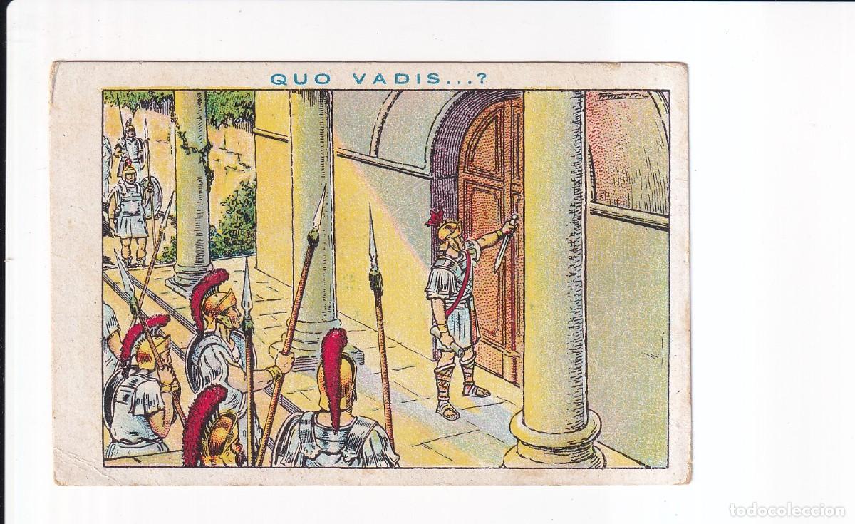 Coleccionismo cromos antiguos: QUO VADIS ...? : NUMERO 3 .- CHOCOLATES AMATLLER