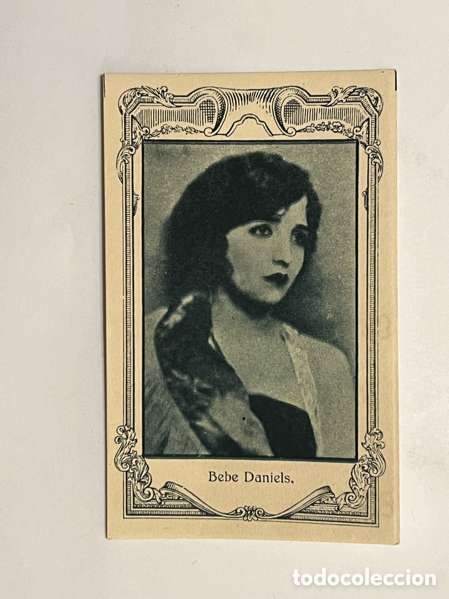 Coleccionismo cromos antiguos: Bebe Daniels.. Artistas Cine Mudo. Chocolates Amatller, Serie A - No.22