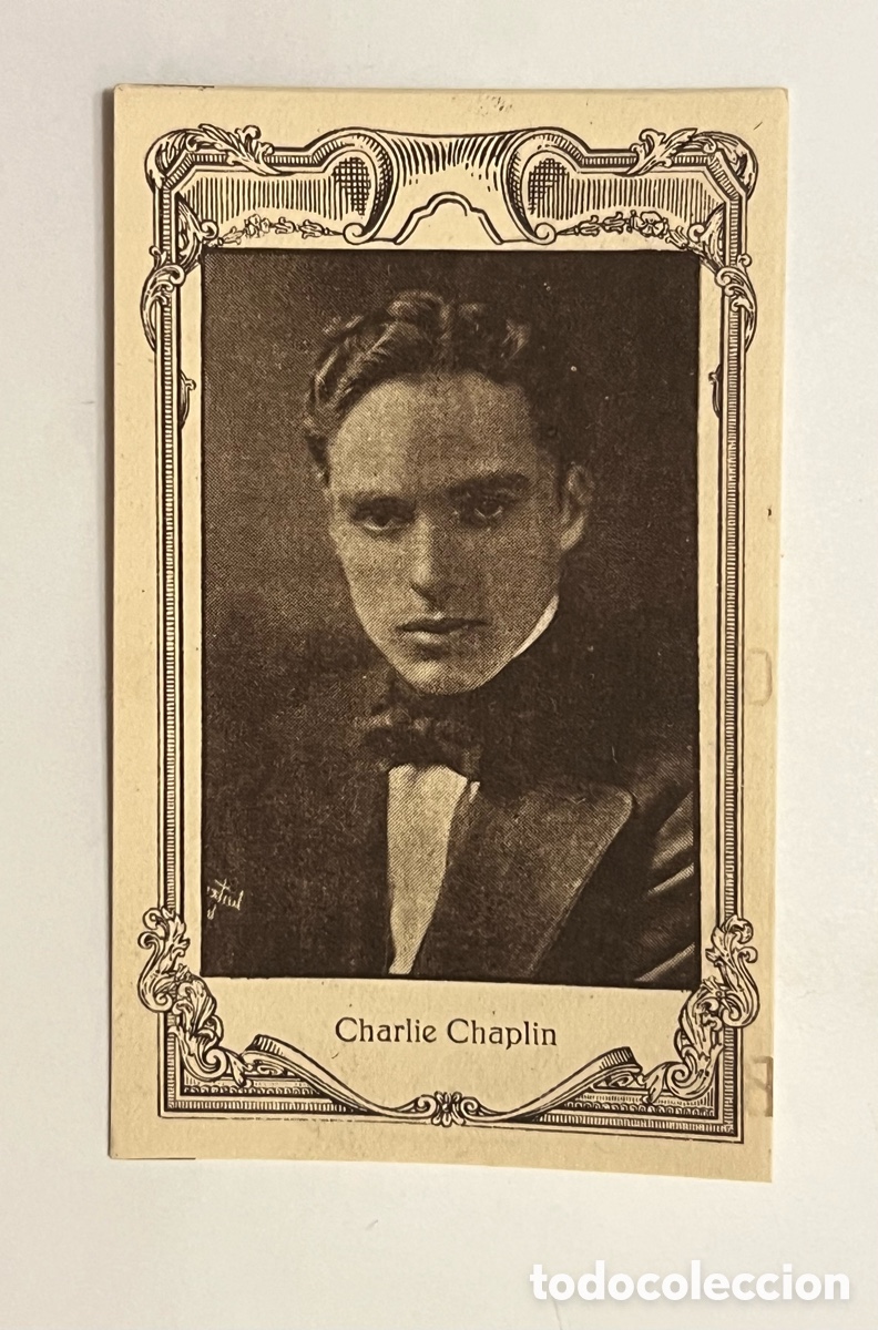 Coleccionismo cromos antiguos: CHARLIE CHAPLIN.. Artistas Cine Mudo. Chocolates Amatller, Serie A - No.13