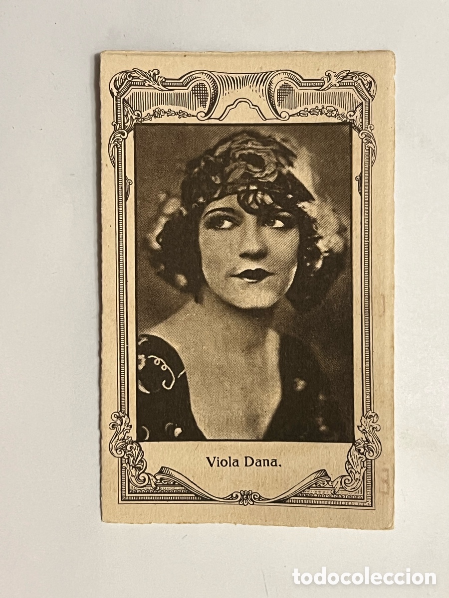 Coleccionismo cromos antiguos: VIOLA DANA.. Artistas Cine Mudo. Chocolates Amatller, Serie A - No.8