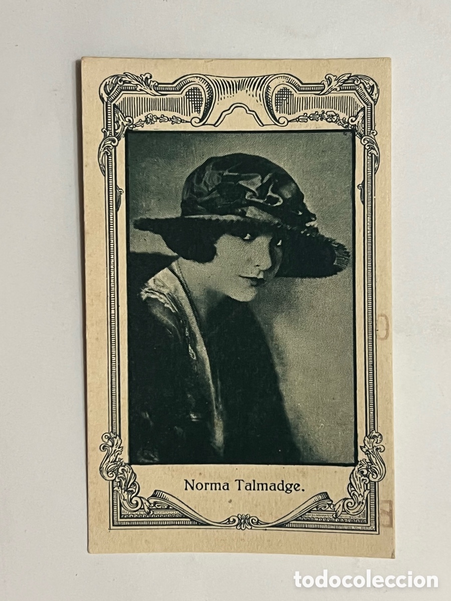 Coleccionismo cromos antiguos: NORMA TALMADGE.. Artistas Cine Mudo. Chocolates Amatller, Serie A - No.2