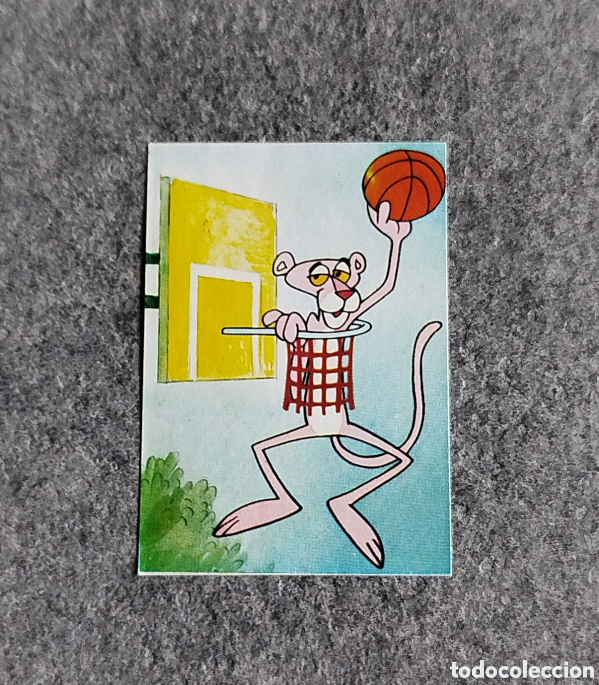Coleccionismo cromos antiguos: SIN PEGAR EL SHOW DE LA PANTERA ROSA TIGRETON PASTELITOS 64 NUNCA PEGADO CROMO PEGATINA ADHESIVO