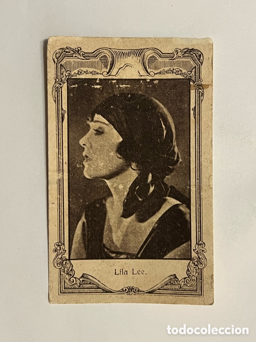 Coleccionismo cromos antiguos: LILA LEE.. Artistas Cine Mudo. Chocolates Amatller, Serie A - No.1