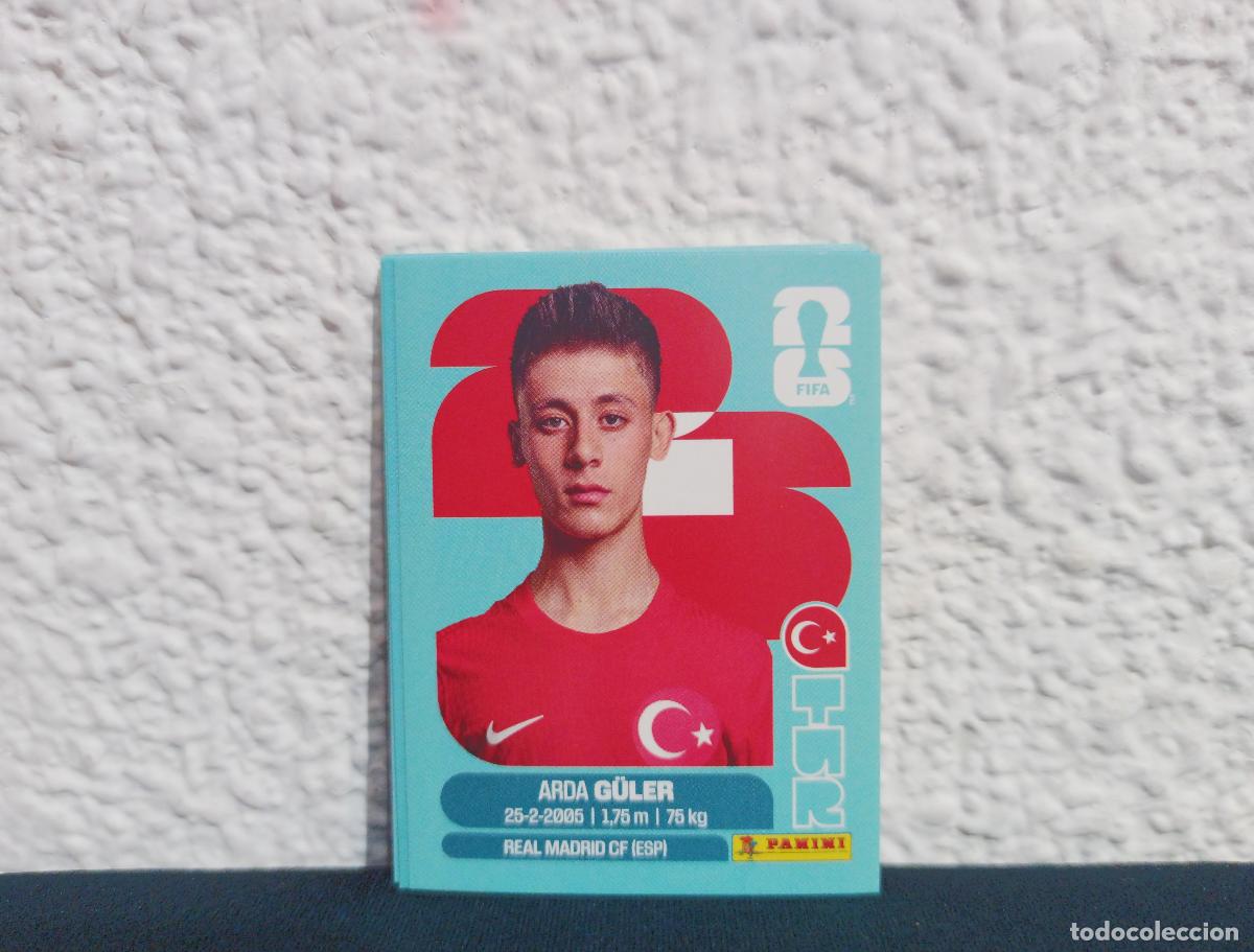 Coleccionismo cromos antiguos: TUR 14 ARDA GULER BASE TURKEY CROMO MUNDIAL STICKERS 2026 26