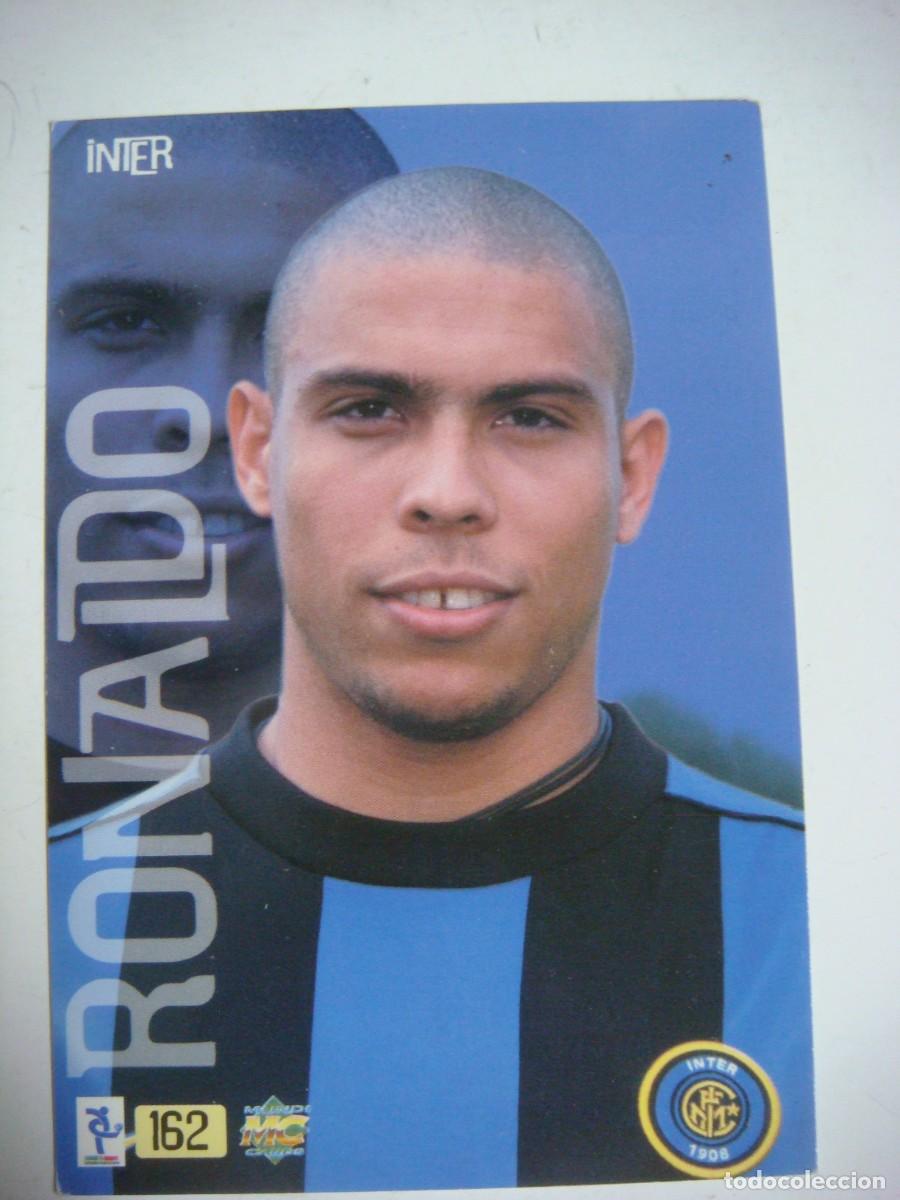 Coleccionismo cromos antiguos: CROMO DE RONALDO N&ordm;-162 COLECCION DE MUNDI CROMO MC-CAJ-N&ordm;-15