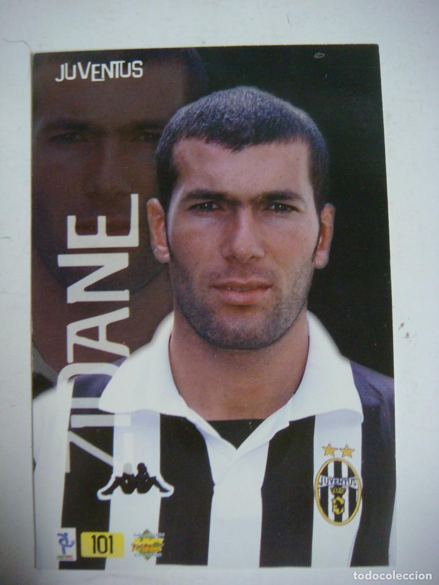 Coleccionismo cromos antiguos: CROMO DE ZIDANE N&ordm;-101 COLECCION DE MUNDI CROMO MC-CAJ-N&ordm;-15