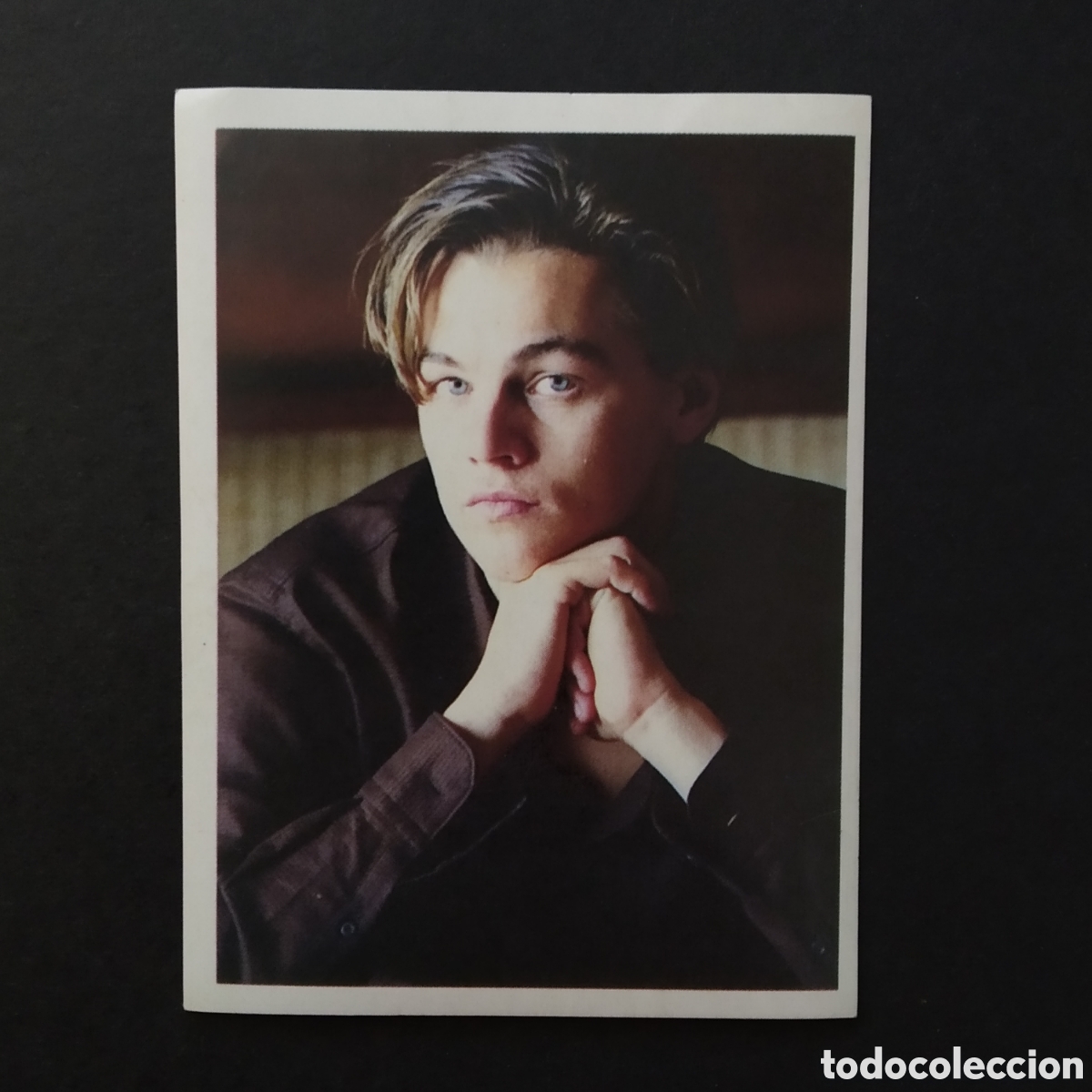 Coleccionismo cromos antiguos: CROMO - N&ordm; 107 - LEONARDO DICAPRIO - DS STICKER COLLECTIONS - A&Ntilde;O 1998