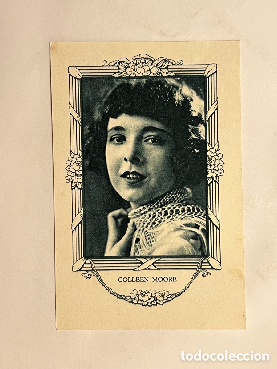 Coleccionismo cromos antiguos: COLLEEN MOORE.. Artistas Cine Mudo. Chocolates Amatller, Serie G, No.14
