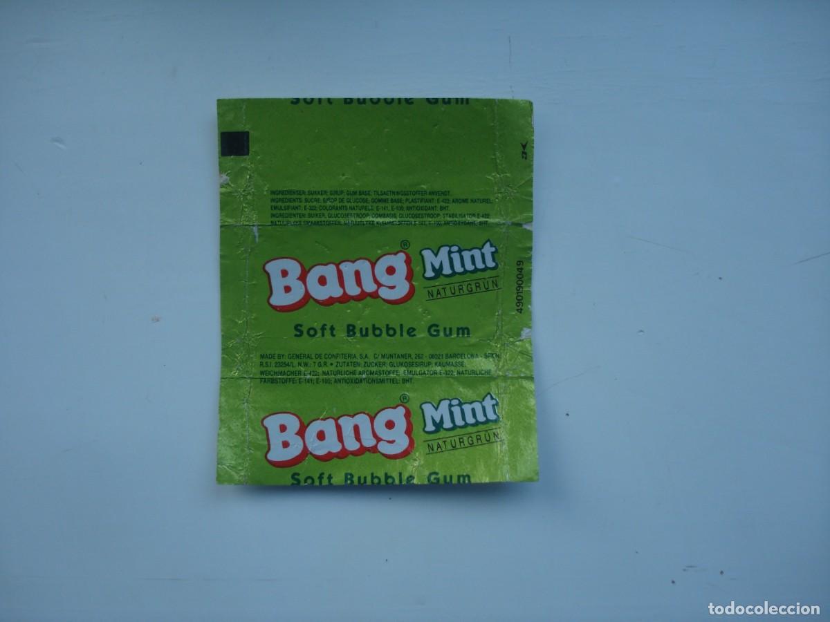 Coleccionismo cromos antiguos: BANG MINT ENVOLTORIO CROMOS CHICLES! WRAPPER KAUGUMMI BILDER BUBBLE GUM!