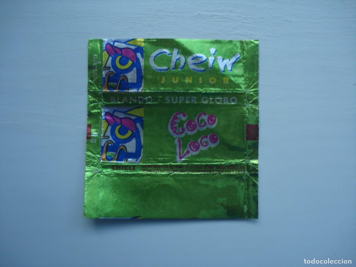 Collezionismo Figurine antiche: CHEIW JUNIOR COCO LOCO ENVOLTORIO CROMOS CHICLES! WRAPPER KAUGUMMI BILDER BUBBLE GUM!