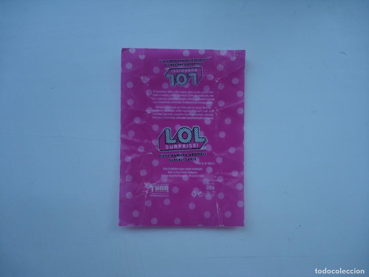 Coleccionismo cromos antiguos: LOL SURPRIZE ENVOLTORIO CROMOS CHICLES! WRAPPER KAUGUMMI BILDER BUBBLE GUM!