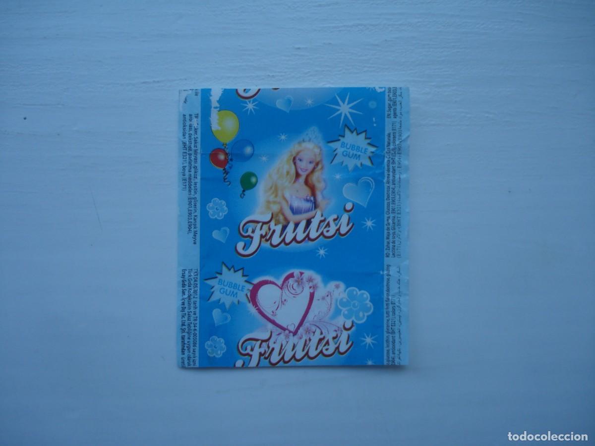 Coleccionismo cromos antiguos: FRUTSI BARBIE ENVOLTORIO CROMOS CHICLES! WRAPPER KAUGUMMI BILDER BUBBLE GUM!