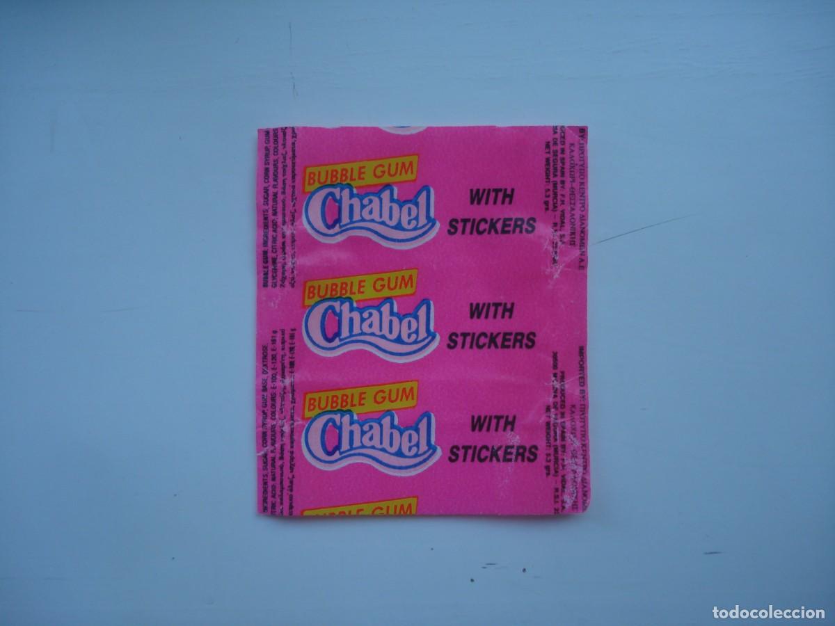Coleccionismo cromos antiguos: CHABEL ENVOLTORIO CROMOS CHICLES! WRAPPER KAUGUMMI BILDER BUBBLE GUM!