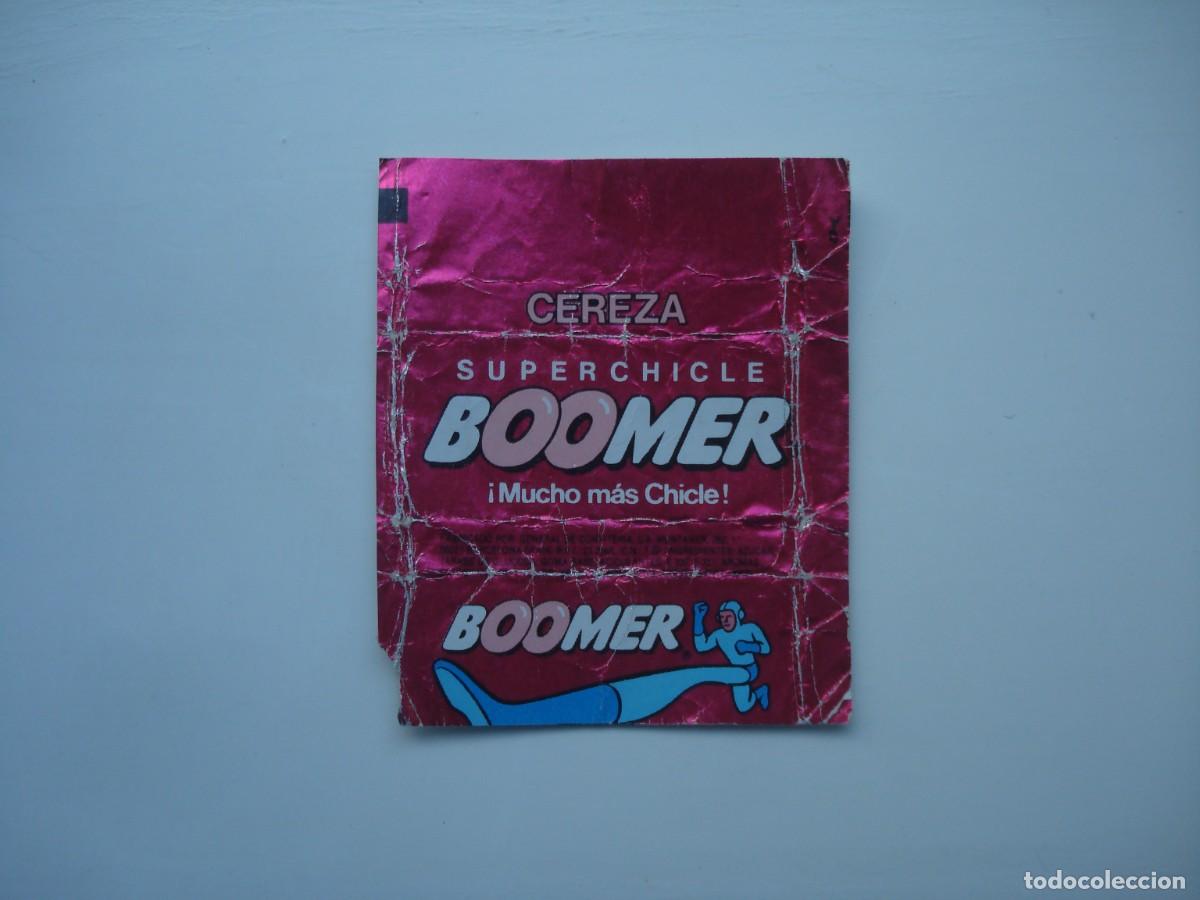Coleccionismo cromos antiguos: BOOMER CEREZA SUPERCHICLE ENVOLTORIO CROMOS CHICLES! WRAPPER KAUGUMMI BILDER BUBBLE GUM!
