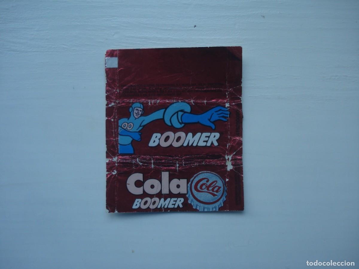 Coleccionismo cromos antiguos: BOOMER COLA ENVOLTORIO CROMOS CHICLES! WRAPPER KAUGUMMI BILDER BUBBLE GUM!