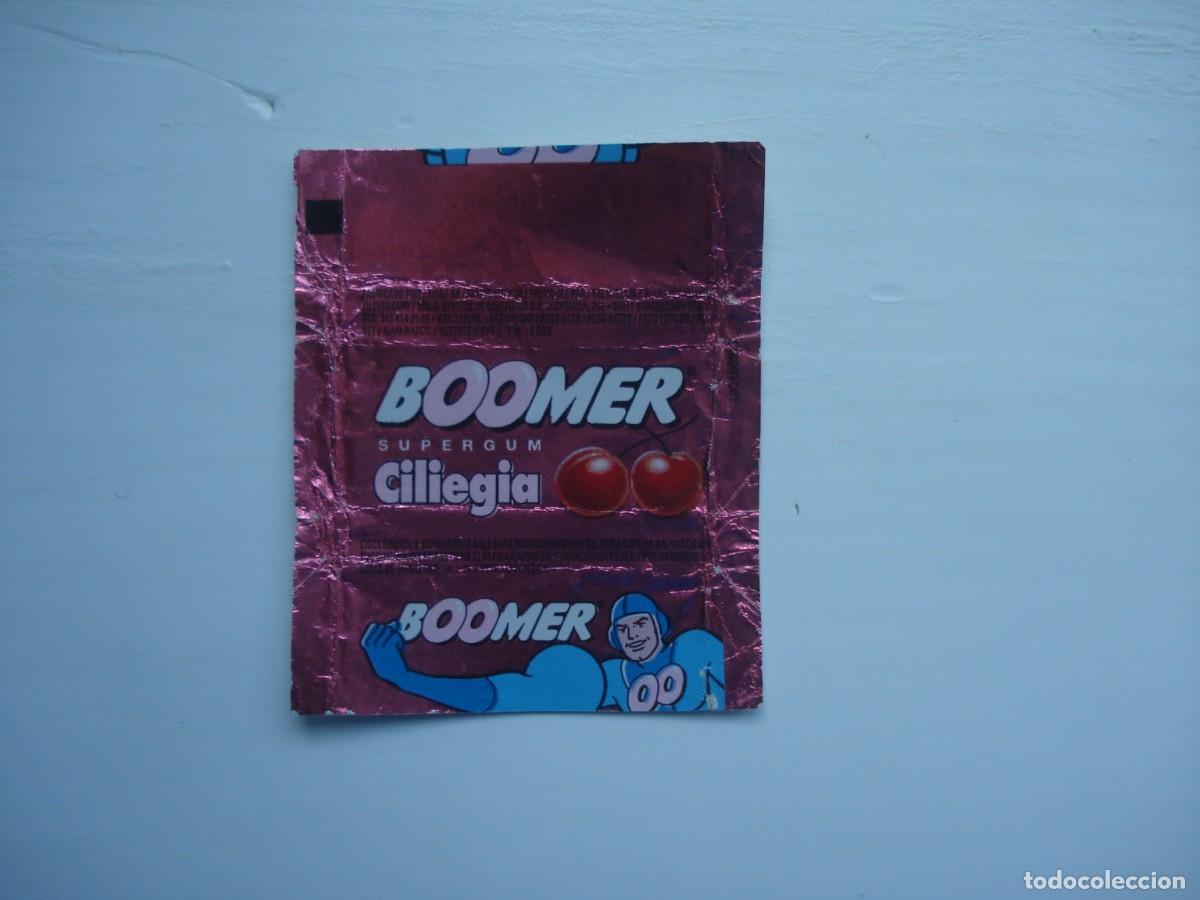 Coleccionismo cromos antiguos: BOOMER CILIEGIA ENVOLTORIO CROMOS CHICLES! WRAPPER KAUGUMMI BILDER BUBBLE GUM!