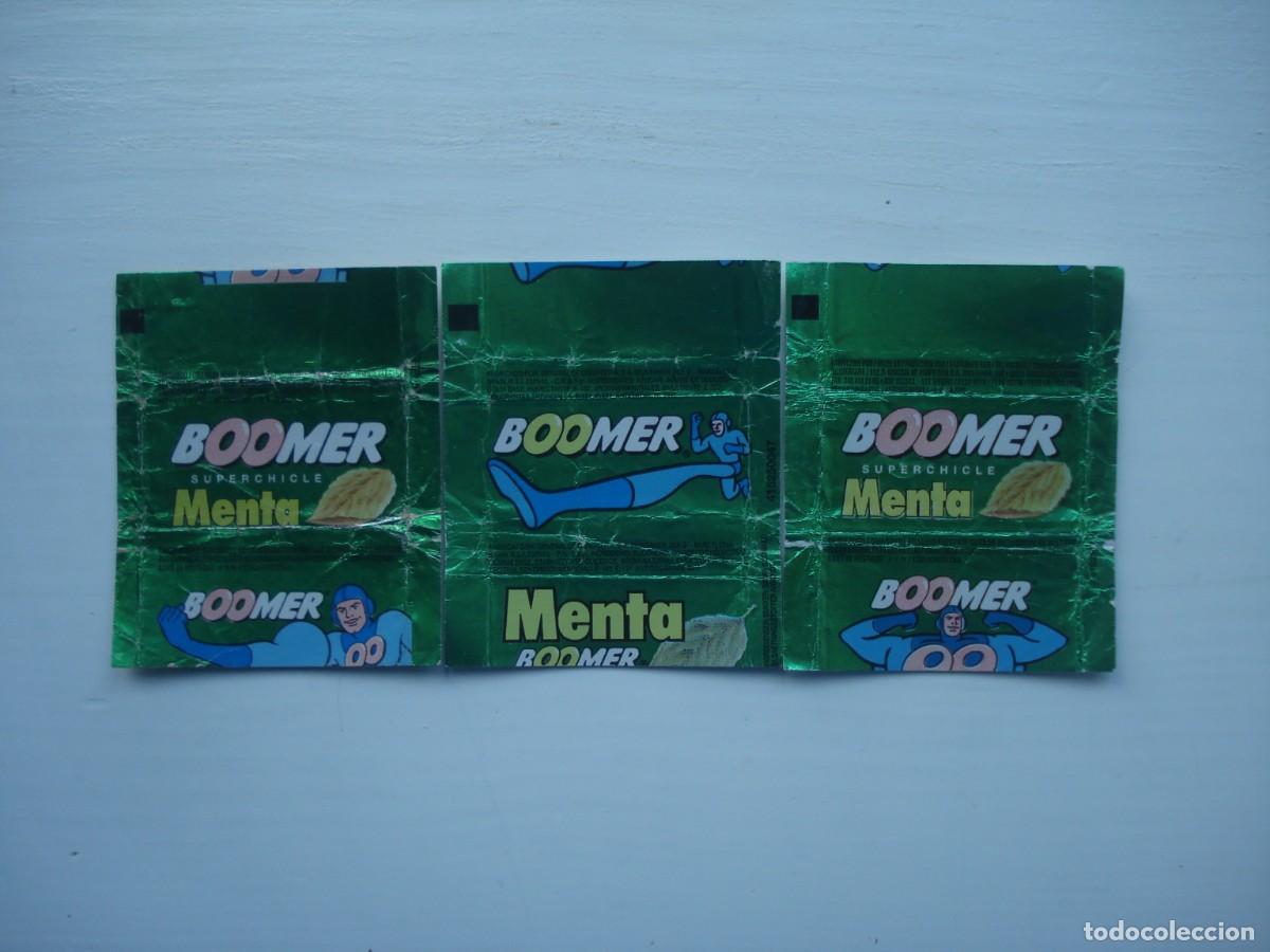 Coleccionismo cromos antiguos: JUEGO COMPLETO BOOMER MENTA ENVOLTORIOS CROMOS CHICLES! WRAPPER KAUGUMMI BILDER BUBBLE GUM!