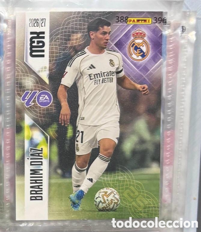 Coleccionismo cromos antiguos: 230 BRAHIM DIAZ REAL MADRID Mgk megacracks 25 aniversario a&ntilde;o 2026 2027