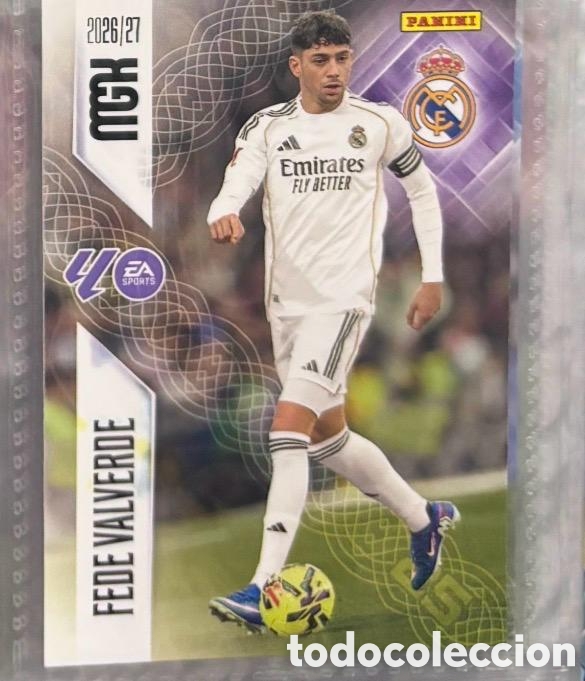 Coleccionismo cromos antiguos: 226 VALVERDE REAL MADRID Mgk megacracks 25 aniversario a&ntilde;o 2026 2027