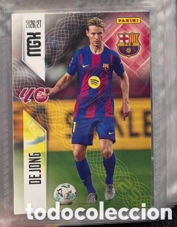 Coleccionismo cromos antiguos: 82 FRENKIE DE JONG FC BARCELONA Mgk megacracks 25 aniversario a&ntilde;o 2026 2027