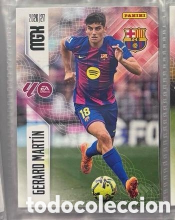 Coleccionismo cromos antiguos: 77 GERARD MARTIN FC BARCELONA Mgk megacracks 25 aniversario a&ntilde;o 2026 2027