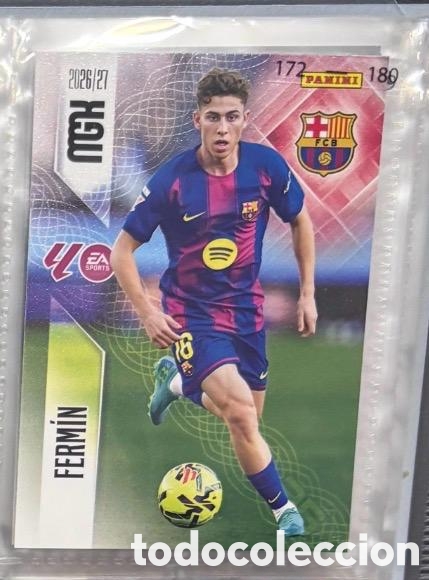 Coleccionismo cromos antiguos: 86 FERMIN FC BARCELONA Mgk megacracks 25 aniversario a&ntilde;o 2026 2027