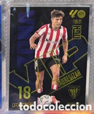 Coleccionismo cromos antiguos: 398P JAUREGIZAR ATHLETIC CLUB ZONA VIP POWER Mgk megacracks 25 aniversario a&ntilde;o 2026 2027