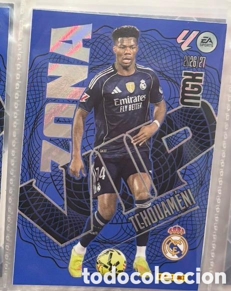 Coleccionismo cromos antiguos: 405 TCHOUAMENI REAL MADRID ZONA VIP Mgk megacracks 25 aniversario a&ntilde;o 2026 2027