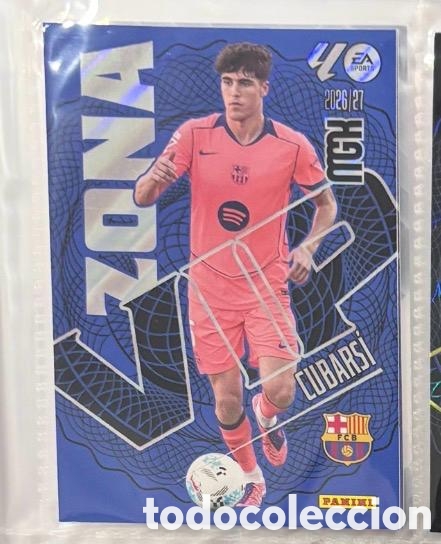 Coleccionismo cromos antiguos: 391 CUBARSI FC BARCELONA ZONA VIP Mgk megacracks 25 aniversario a&ntilde;o 2026 2027