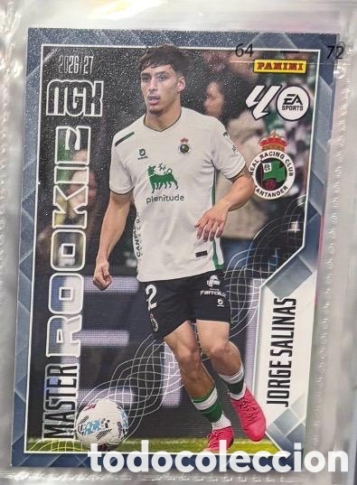Coleccionismo cromos antiguos: 414 SALINAS RACING CLUB MASTER ROOKIE Mgk megacracks 25 aniversario a&ntilde;o 2026 2027