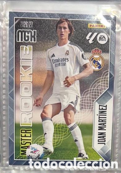Coleccionismo cromos antiguos: 413 JOAN MARTINEZ REAL MADRID MASTER ROOKIE Mgk megacracks 25 aniversario a&ntilde;o 2026 2027