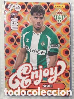 Coleccionismo cromos antiguos: 379 ABDE BETIS ENJOY Mgk megacracks 25 aniversario a&ntilde;o 2026 2027