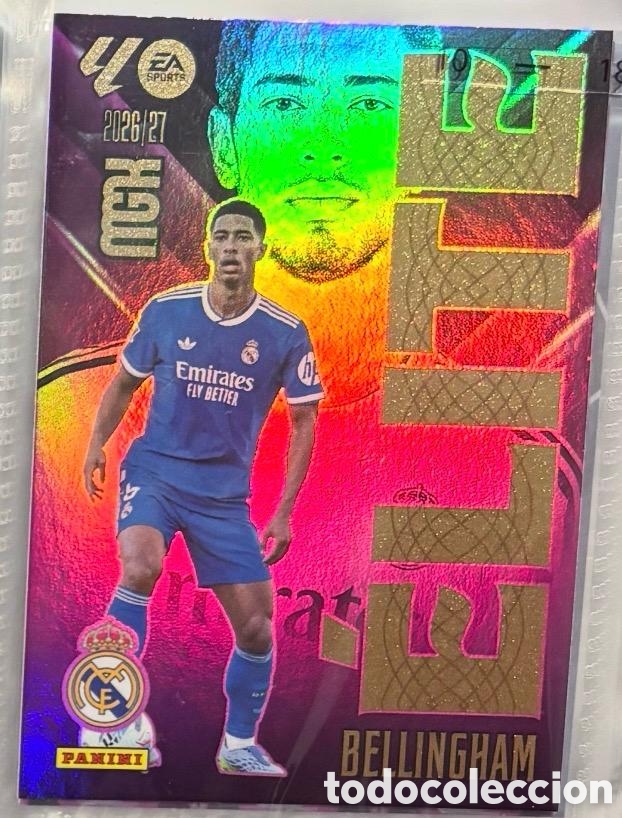 Coleccionismo cromos antiguos: 2 BELLINGHAM REAL MADRID ELITE Mgk megacracks 25 aniversario a&ntilde;o 2026 2027