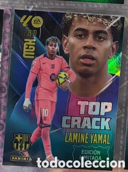 Coleccionismo cromos antiguos: LAMINE YAMAL FC BARCELONA EDICION LIMITADA Mgk megacracks 25 aniversario a&ntilde;o 2026 2027