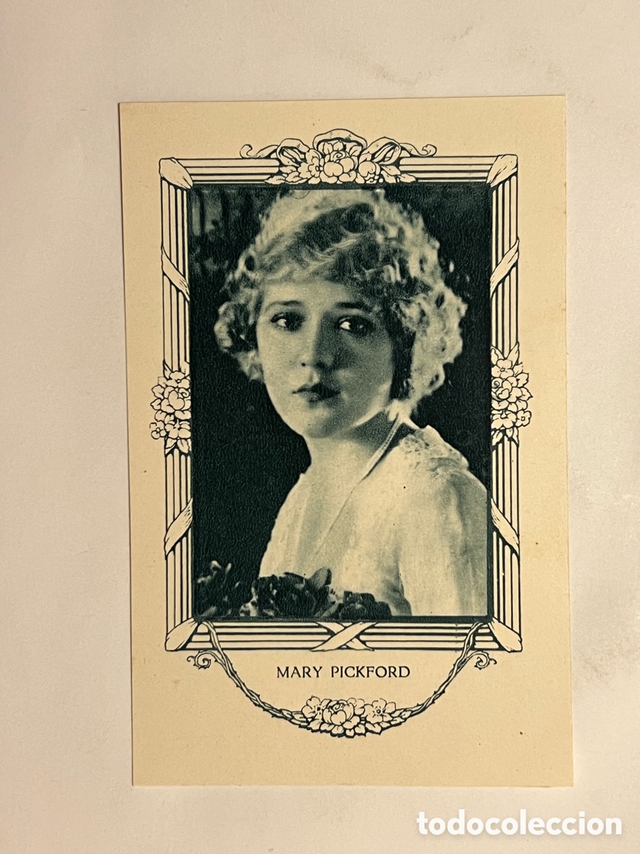 Coleccionismo cromos antiguos: MARY PICKFORD.. Artistas Cine Mudo. Chocolates Amatller, Serie G, No.8