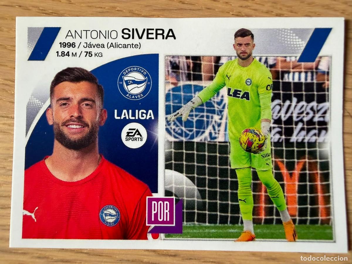 Coleccionismo cromos antiguos: 3 SIVERA ALAVES 23 24 2023 2024 LIGA EA SPORTS COLECCIONES ESTE SIN PEGAR STICKER