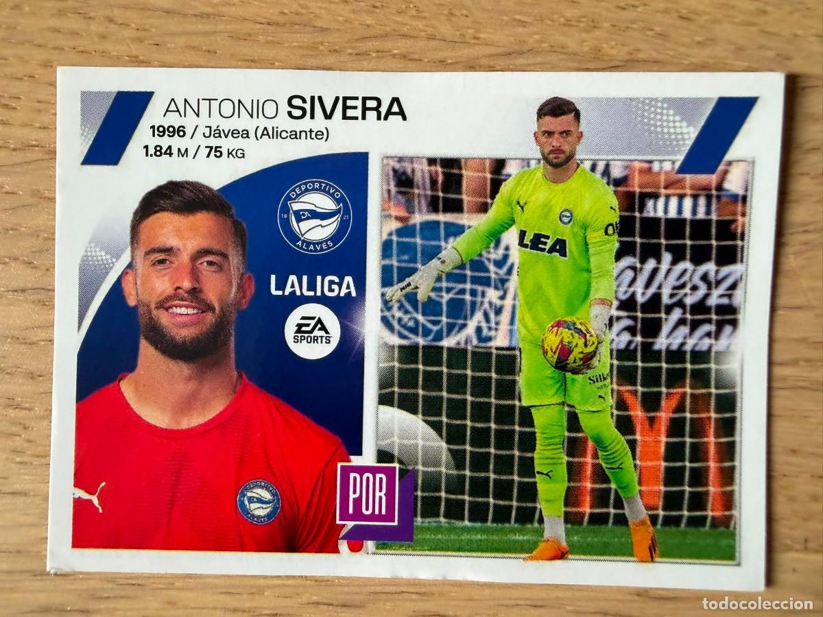 Coleccionismo cromos antiguos: 3 SIVERA ALAVES 23 24 2023 2024 LIGA EA SPORTS COLECCIONES ESTE SIN PEGAR STICKER