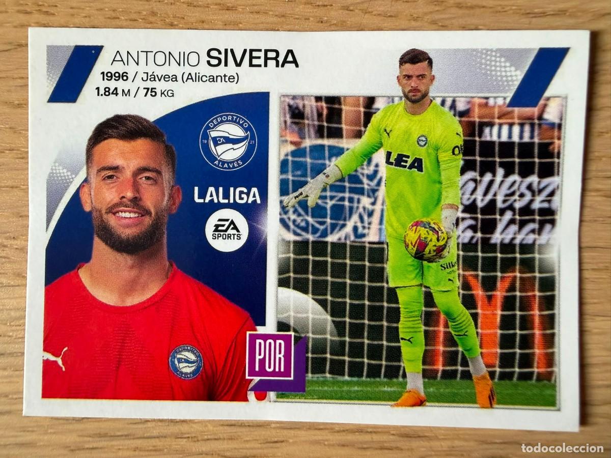 Coleccionismo cromos antiguos: 3 SIVERA ALAVES 23 24 2023 2024 LIGA EA SPORTS COLECCIONES ESTE SIN PEGAR STICKER