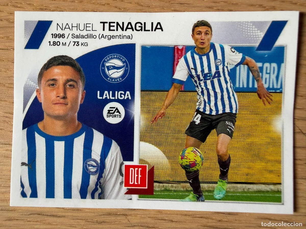 Coleccionismo cromos antiguos: 5 TENAGLIA ALAVES 23 24 2023 2024 LIGA EA SPORTS COLECCIONES ESTE SIN PEGAR STICKER