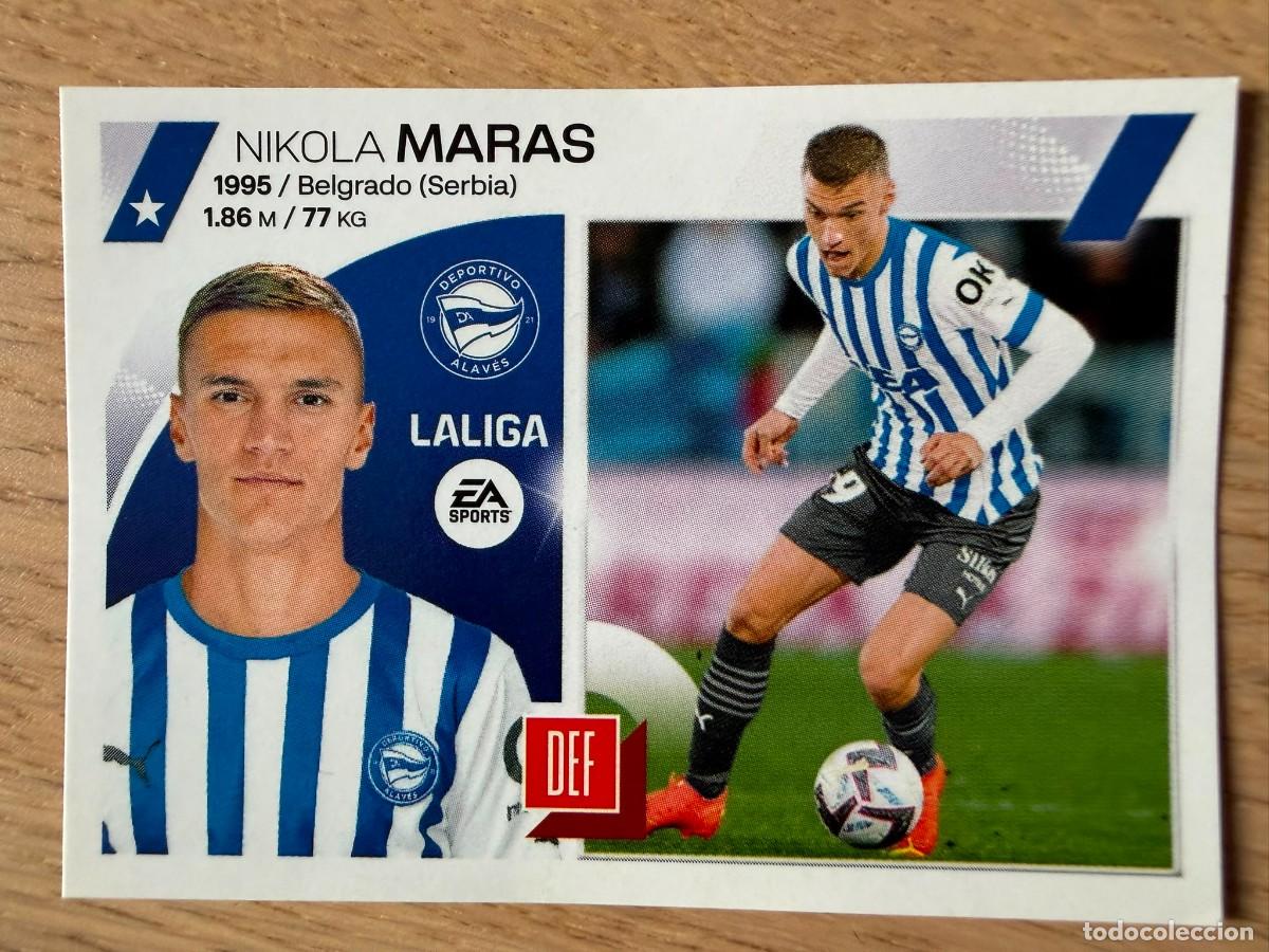 Coleccionismo cromos antiguos: 10 MARAS ALAVES 23 24 2023 2024 LIGA EA SPORTS COLECCIONES ESTE SIN PEGAR STICKER