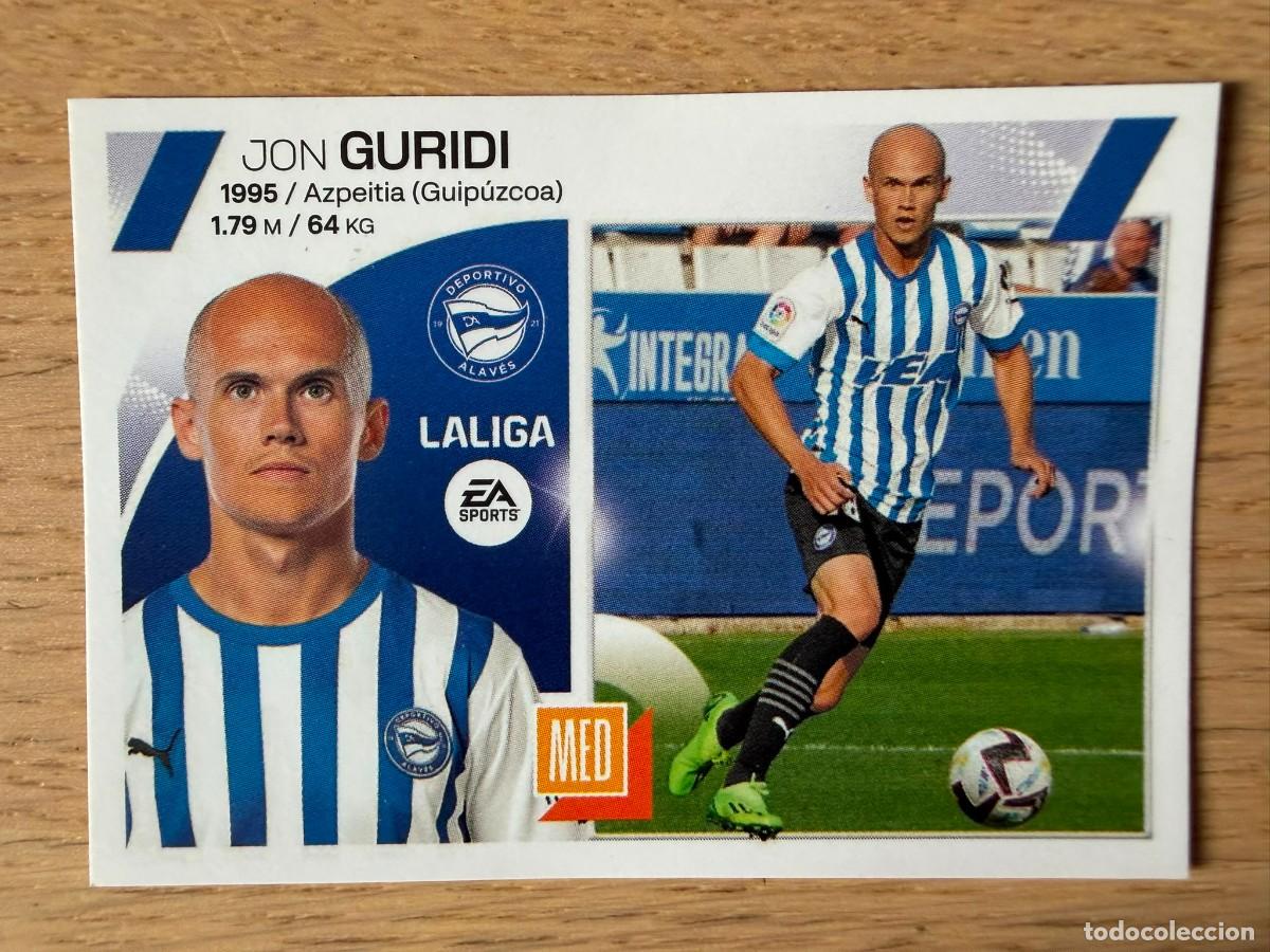 Coleccionismo cromos antiguos: 14 GURIDI ALAVES 23 24 2023 2024 LIGA EA SPORTS COLECCIONES ESTE SIN PEGAR STICKER