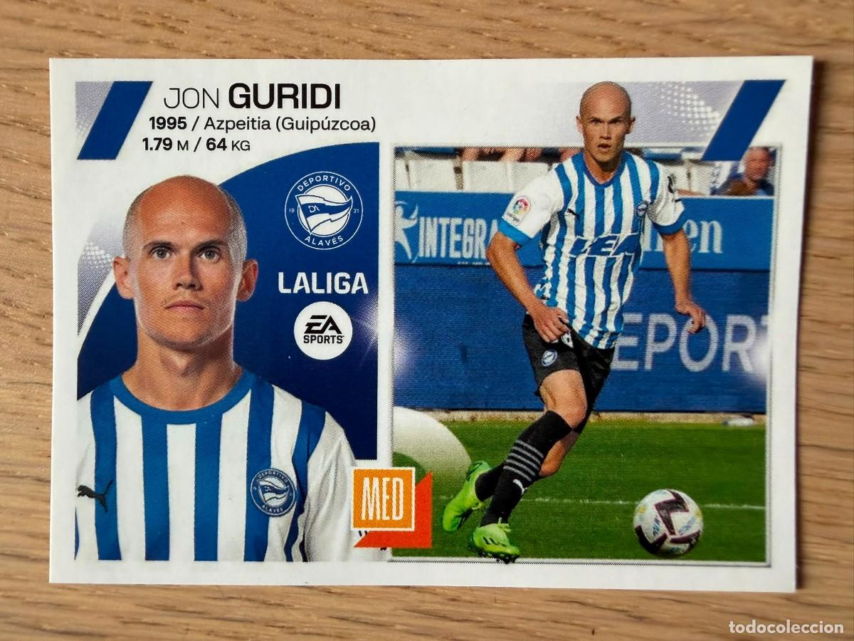 Coleccionismo cromos antiguos: 14 GURIDI ALAVES 23 24 2023 2024 LIGA EA SPORTS COLECCIONES ESTE SIN PEGAR STICKER