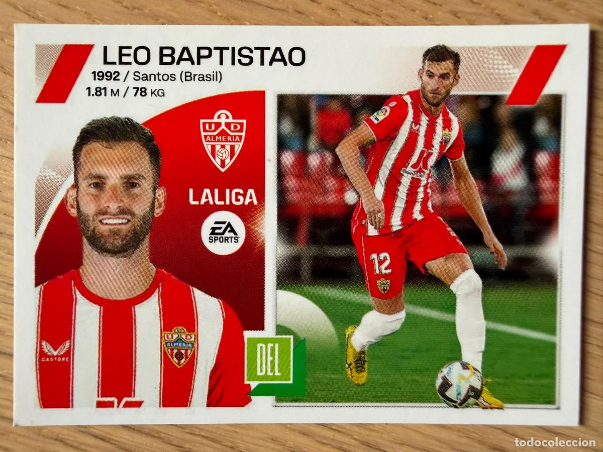 Coleccionismo cromos antiguos: 20 LEO BAPTISTAO UD ALMERIA 23 24 2023 2024 LIGA EA SPORTS COLECCIONES ESTE SIN PEGAR STICKER