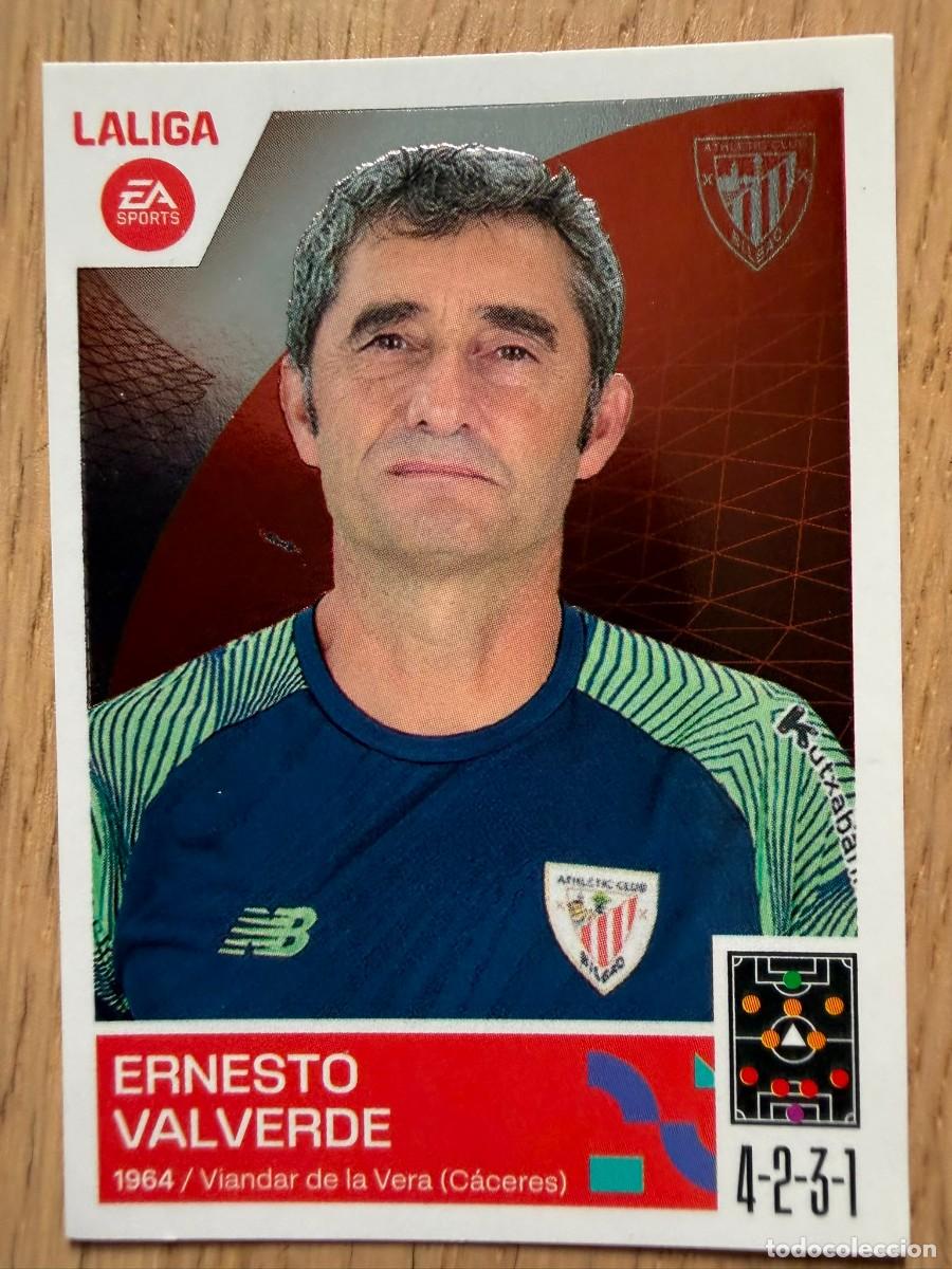 Coleccionismo cromos antiguos: 1 VALVERDE ENTRENADOR ATHLETIC BILBAO 23 24 2023 2024 LIGA EA SPORTS COLECCIONES ESTE SIN PEGAR