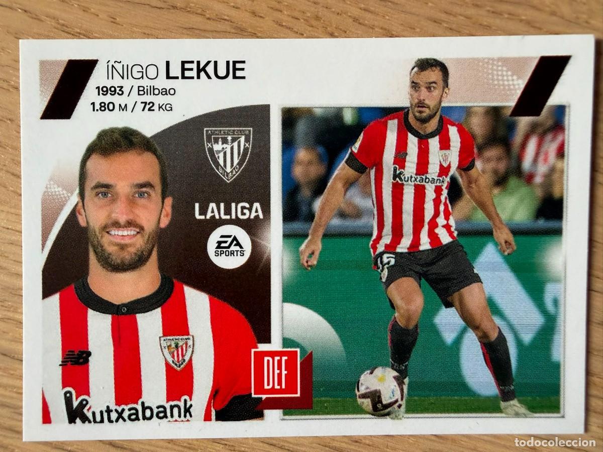 Coleccionismo cromos antiguos: 5 LEKUE ATHLETIC BILBAO 23 24 2023 2024 LIGA EA SPORTS COLECCIONES ESTE SIN PEGAR STICKER