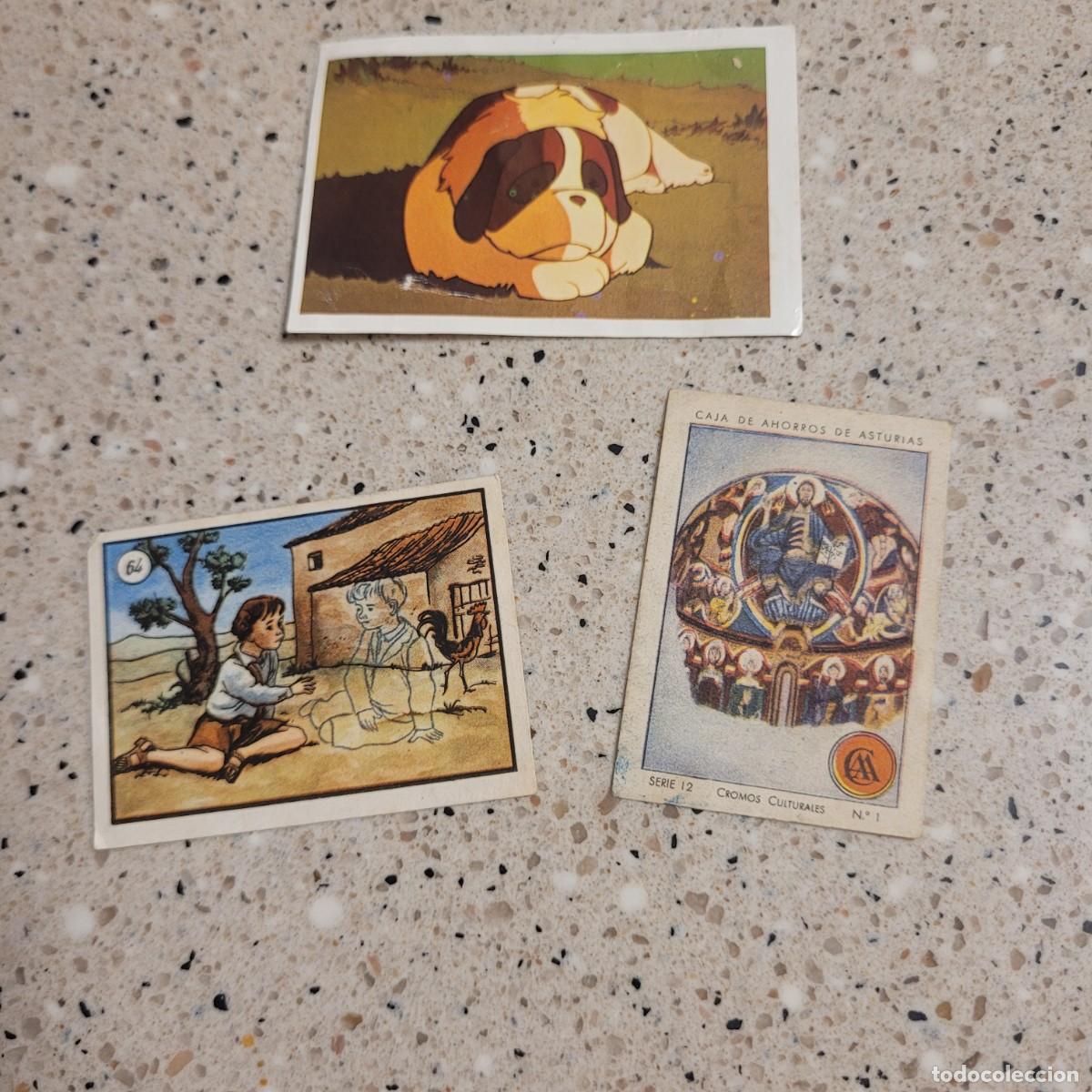 Coleccionismo cromos antiguos: LOTE TRES CROMOS DE DISTINTAS COLECCIONES