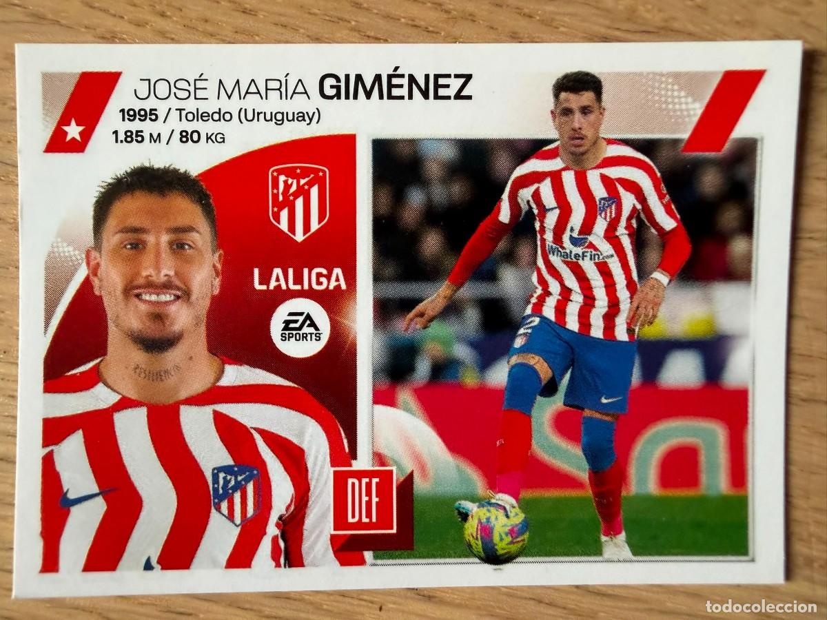 Coleccionismo cromos antiguos: 6 GIMENEZ ATLETICO MADRID 23 24 2023 2024 LIGA EA SPORTS COLECCIONES ESTE SIN PEGAR STICKER