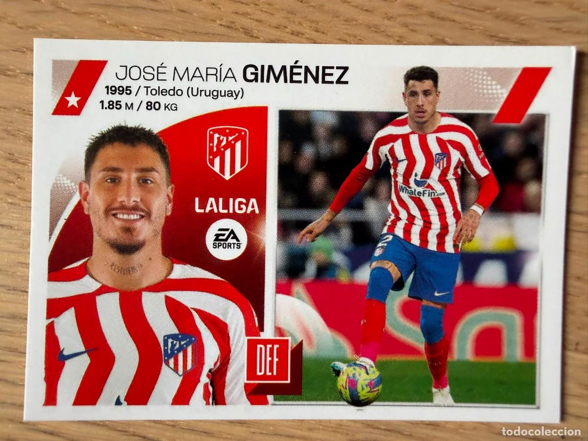 Coleccionismo cromos antiguos: 6 GIMENEZ ATLETICO MADRID 23 24 2023 2024 LIGA EA SPORTS COLECCIONES ESTE SIN PEGAR STICKER