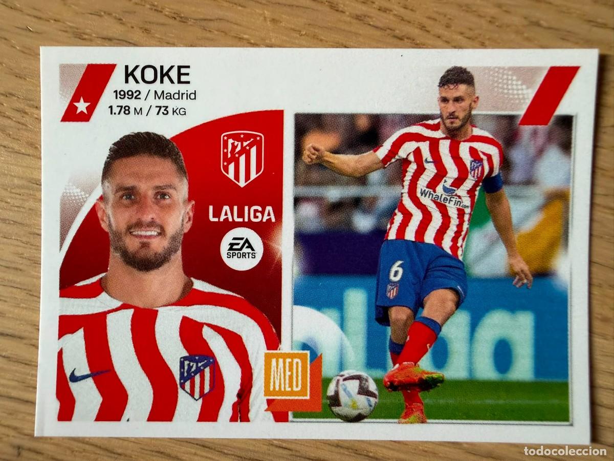 Coleccionismo cromos antiguos: 11 KOKE ATLETICO MADRID 23 24 2023 2024 LIGA EA SPORTS COLECCIONES ESTE SIN PEGAR STICKER